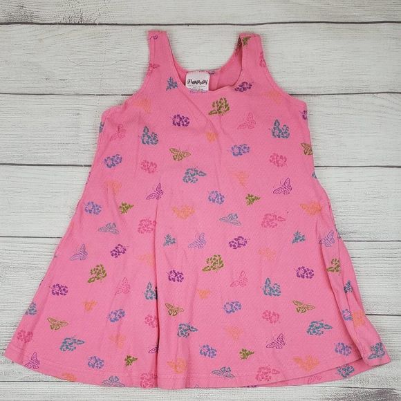 Flapdoodles Other - 3/$25 Flapdoodles Dress 4T Butterfly Print Pink Sleeveless